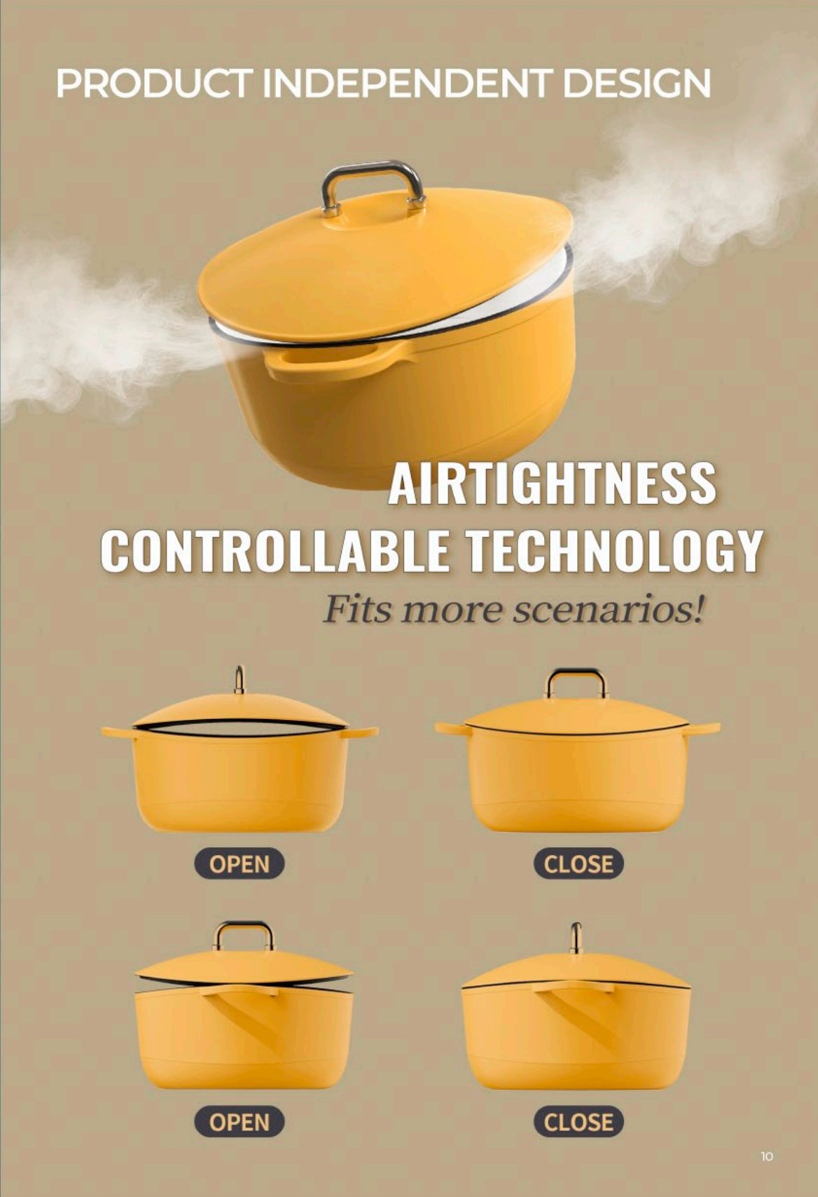 Enameled cast iron cookware Dutch oven — wholesale OEM manufacturer AIRUIPAI