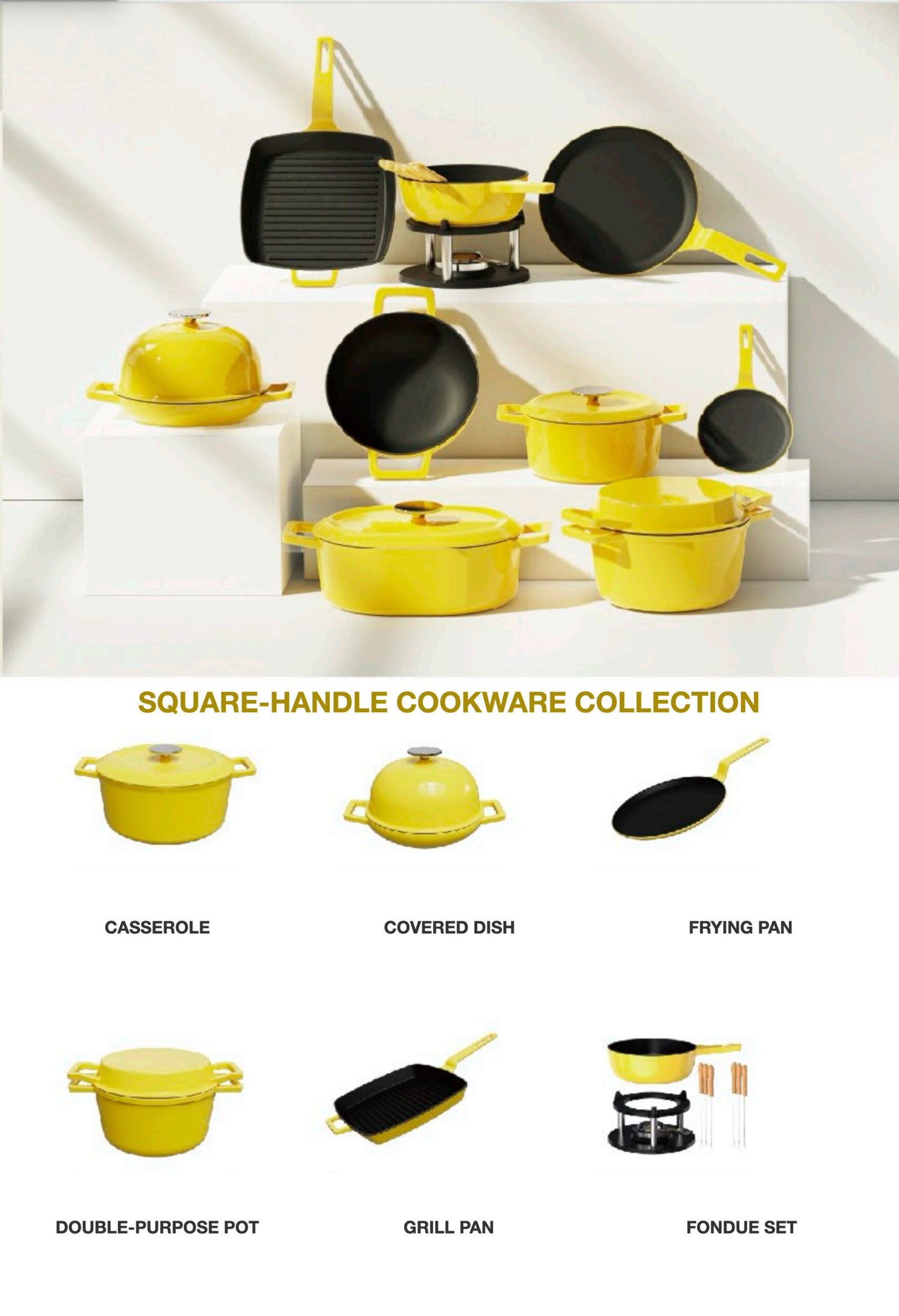 Enameled cast iron cookware Dutch oven — wholesale OEM manufacturer AIRUIPAI