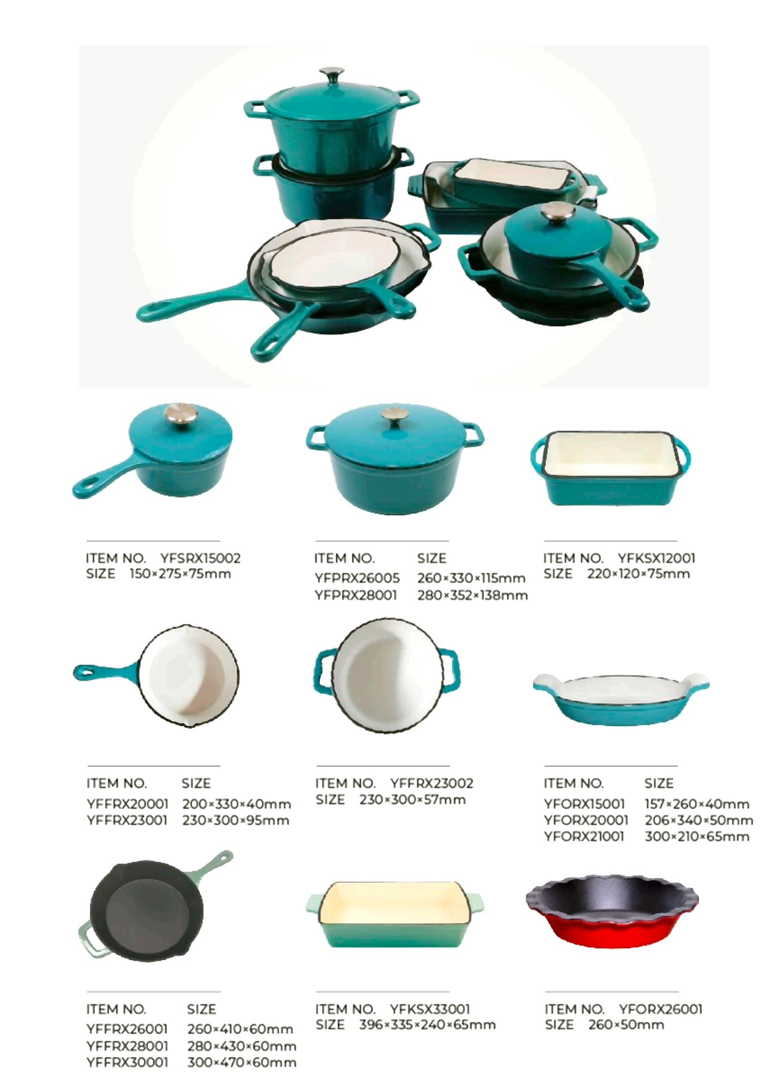 Enameled cast iron cookware Dutch oven — wholesale OEM manufacturer AIRUIPAI
