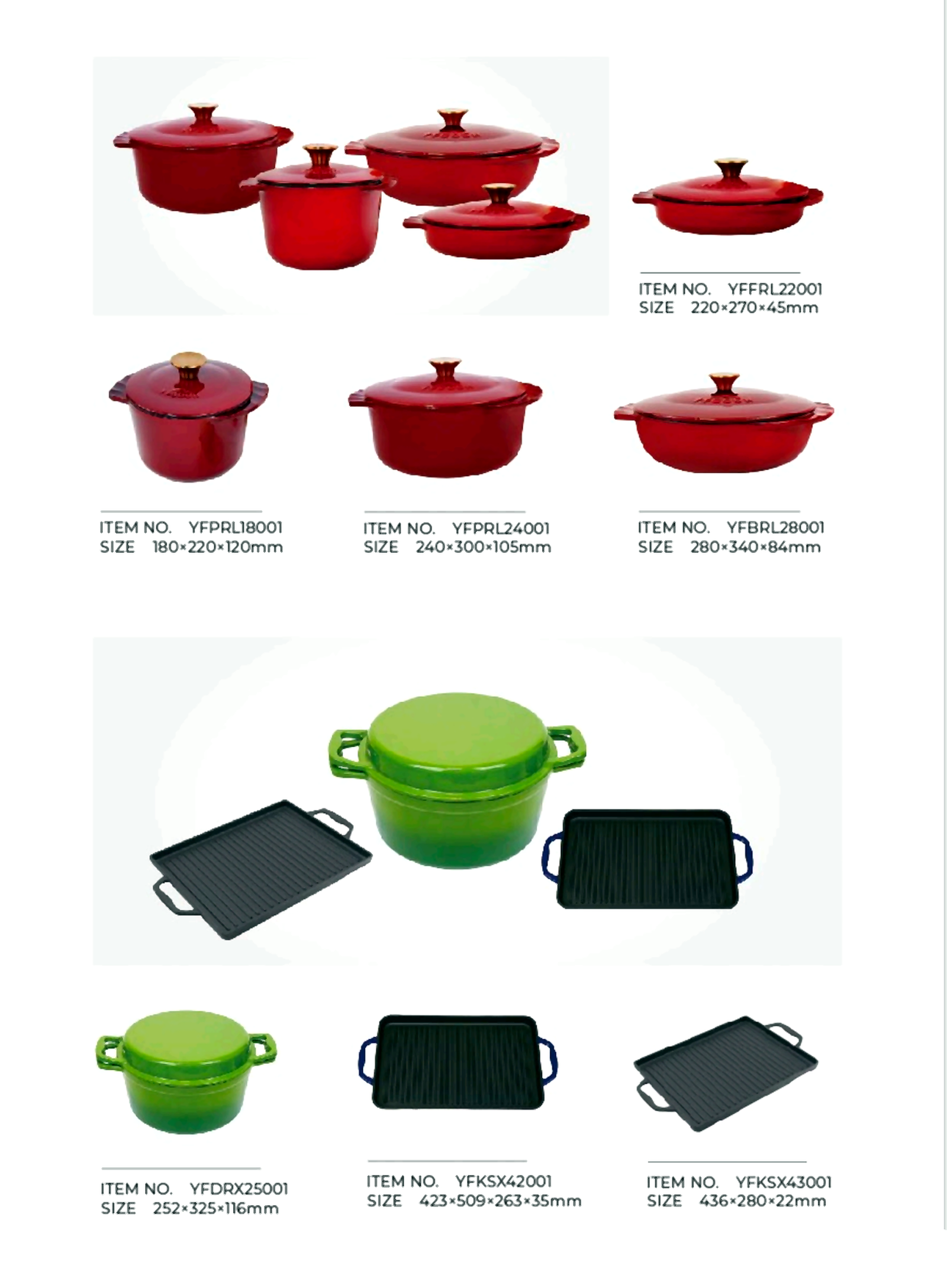 Enameled cast iron cookware Dutch oven — wholesale OEM manufacturer AIRUIPAI